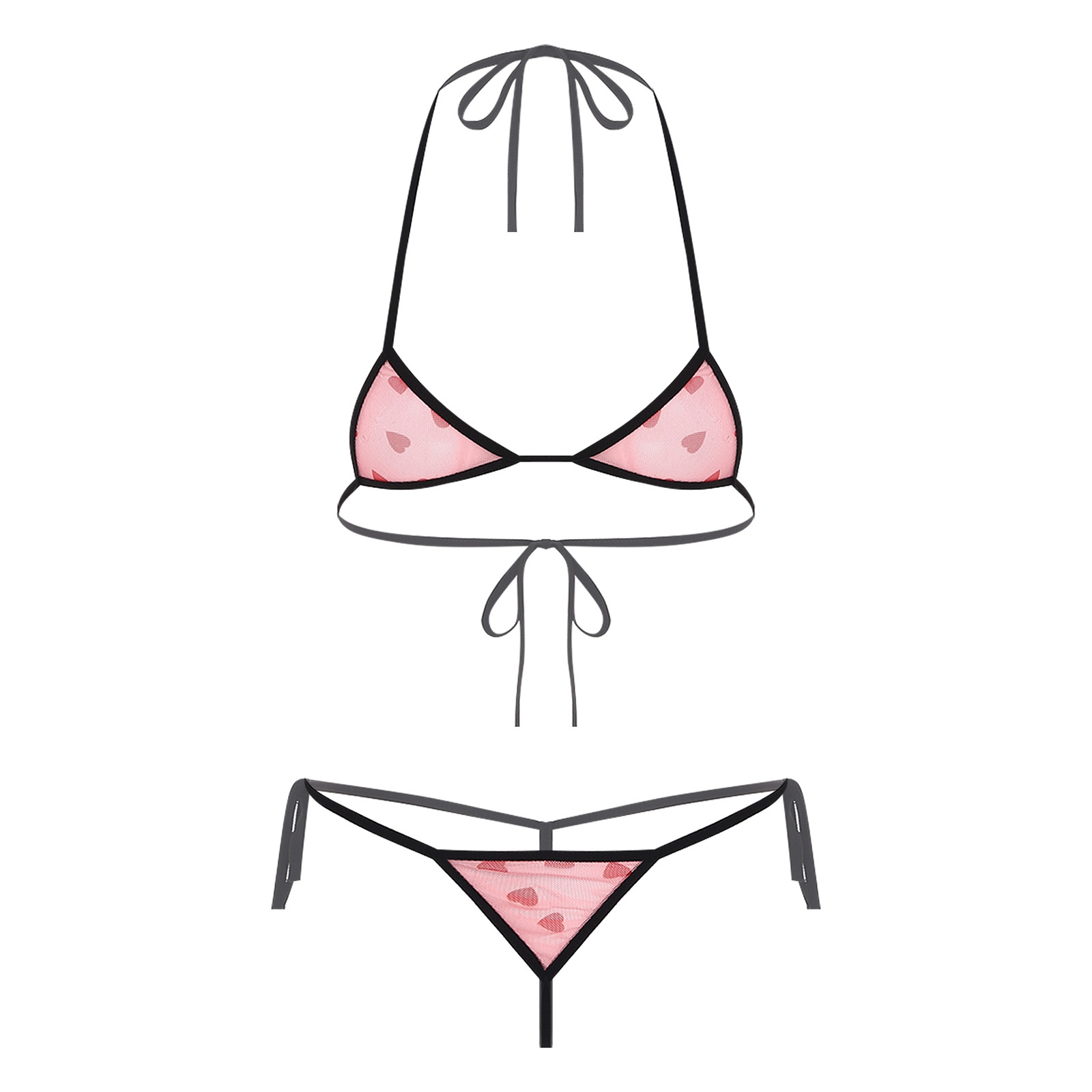 Womens Micro Mini Bikini Linge - Sheer Bra Lace incelemesi ve fiyatı