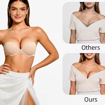 New Push Up Bra Women Lace Pad - Convertible Bra Multiway incelemesi ve fiyatı