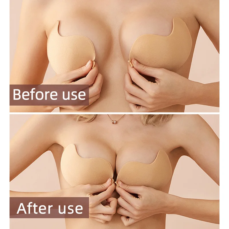 Sexy Women's bra Invisible Pus - Strapless Bra Adhesive incelemesi ve fiyatı