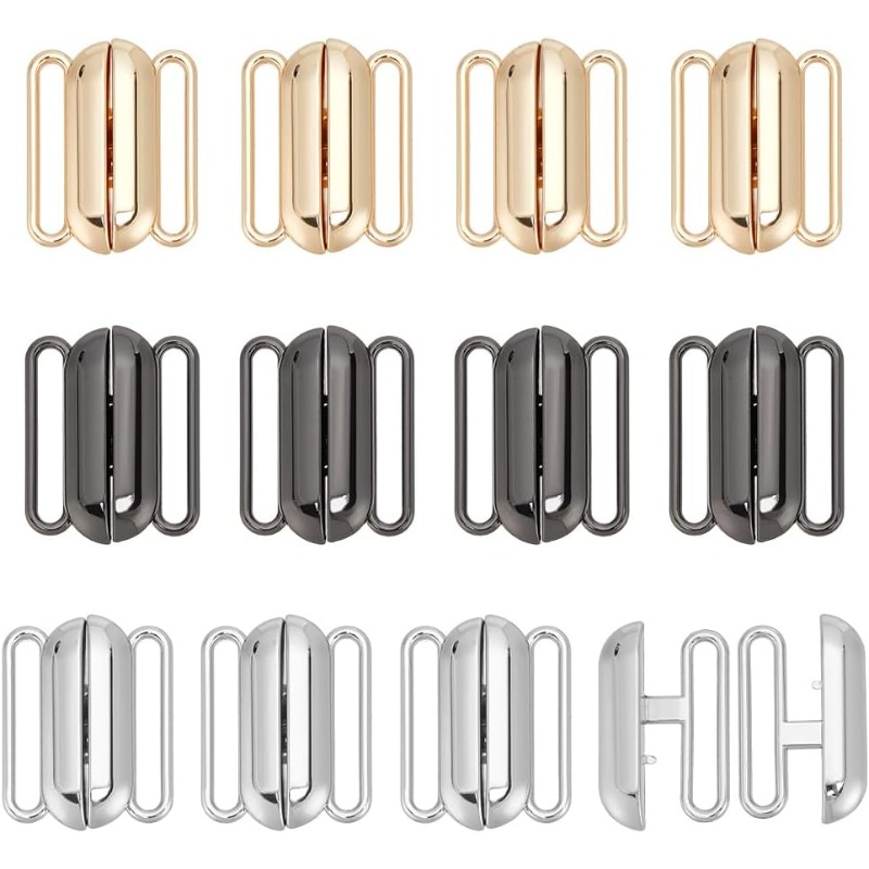 12 Sets 3 Colors Front Closing - Nursing Bra Clip incelemesi ve fiyatı