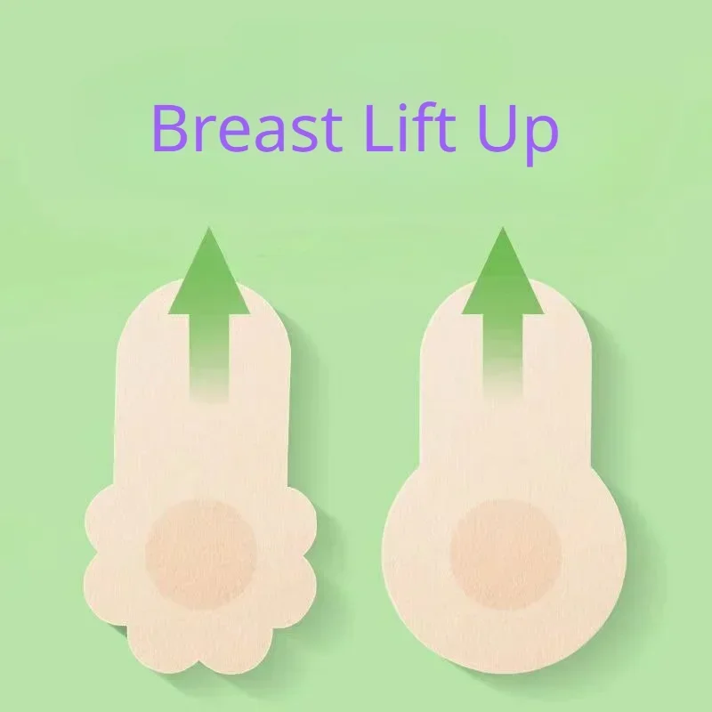 10pcs Women's Invisible Breast - Strapless Bra Adhesive incelemesi ve fiyatı