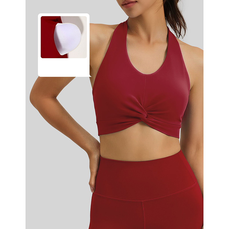 New Women Halter Neck Sports B - Plunge Bra Push Up incelemesi ve fiyatı