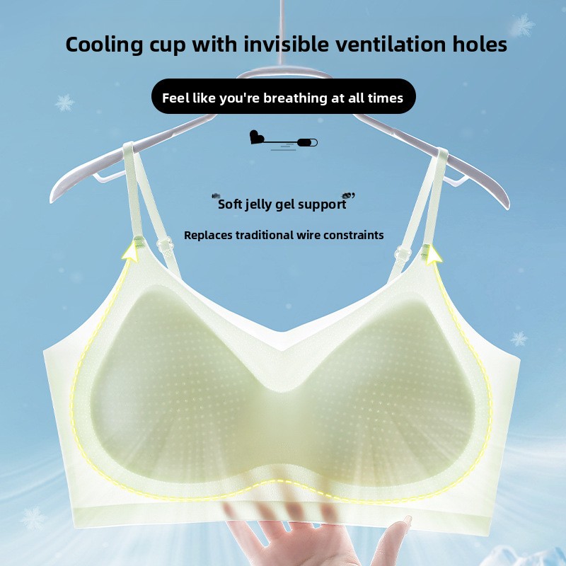 Ice Silk Sleep Bra Tank Top Wo - Sleep Bra Bralette incelemesi ve fiyatı