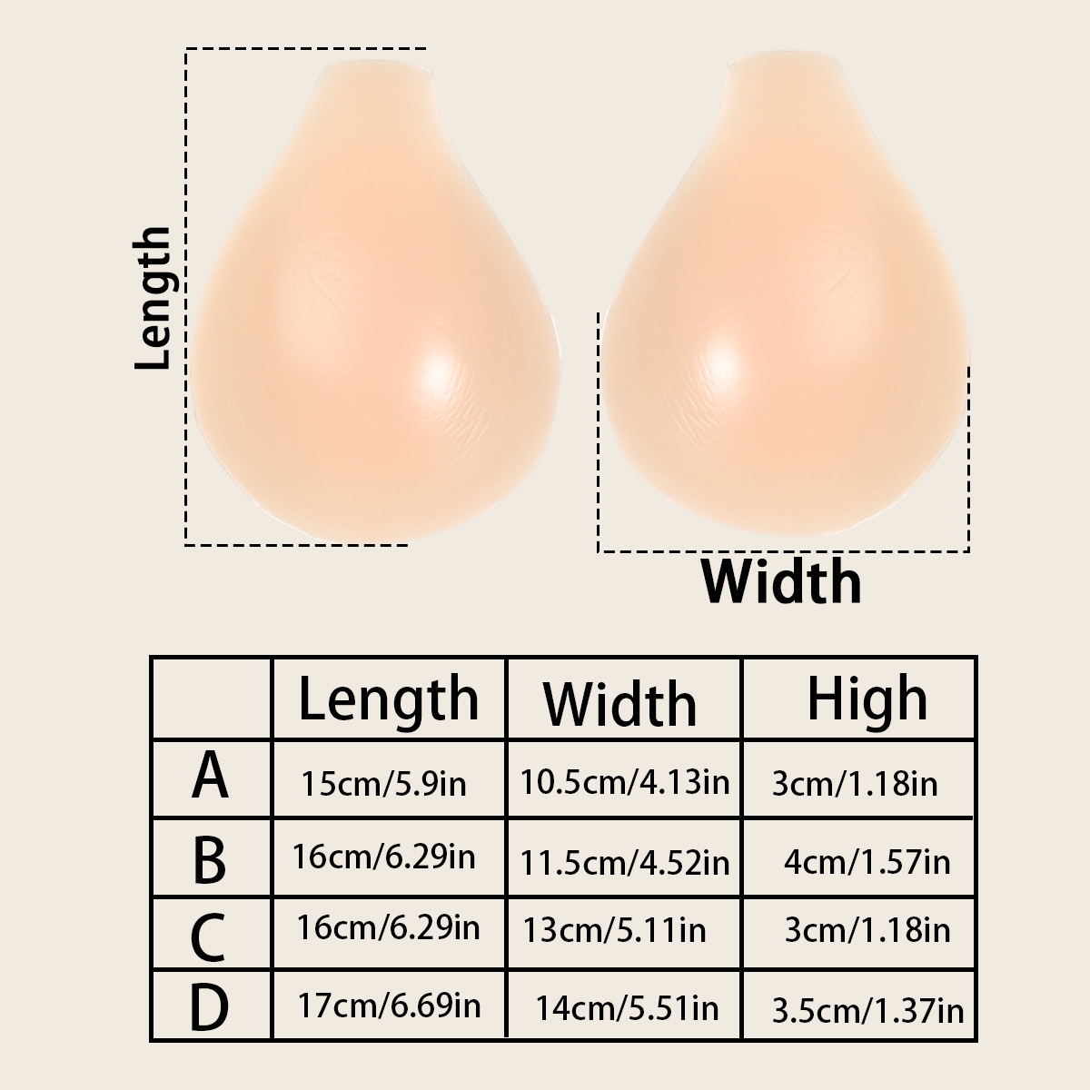 Self Adhesive Silicone Invisib - Push Up Bra Silicone incelemesi ve fiyatı
