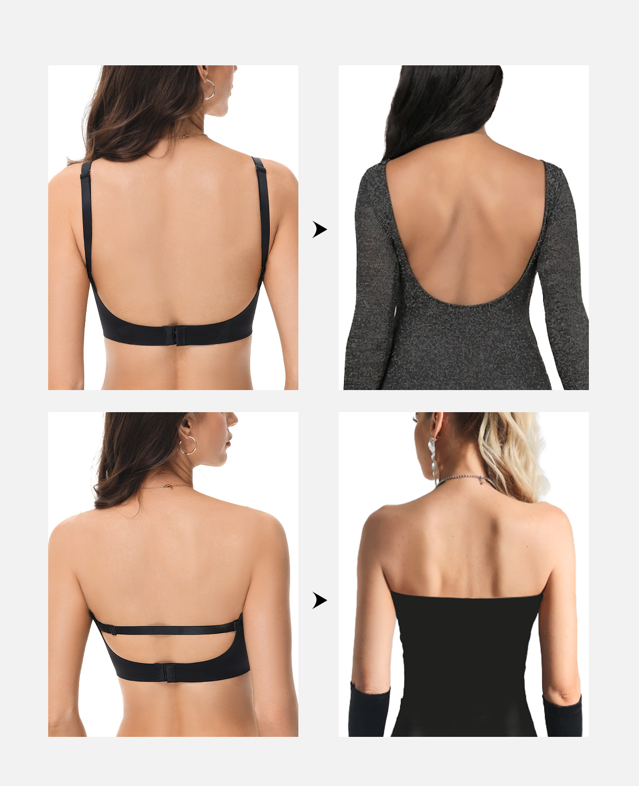 New Women Bras Everyday Sexy T - Convertible Bra Multiway incelemesi ve fiyatı
