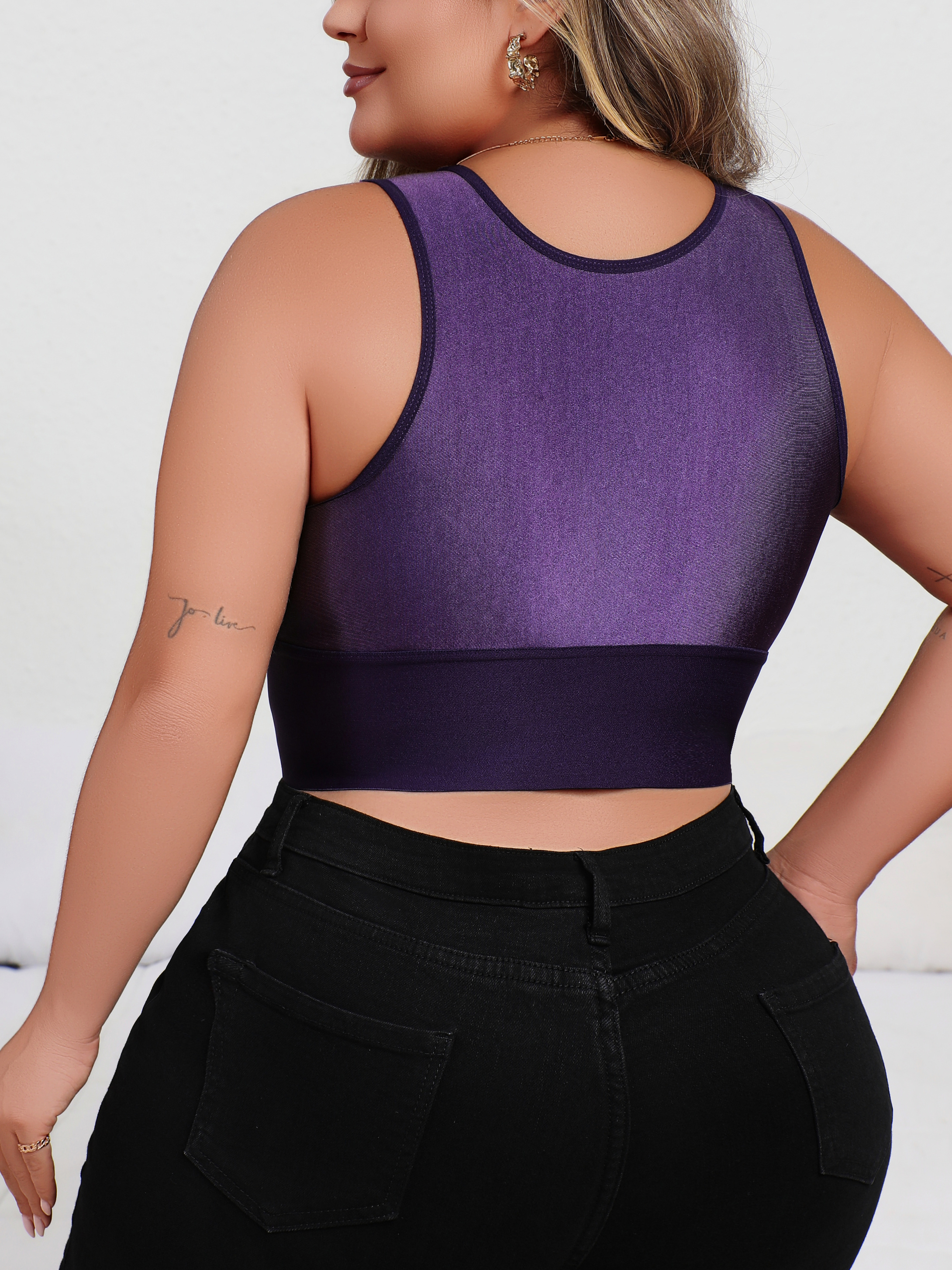 New Arrival Plus Size Sexy Pur - Plunge Bra Push Up incelemesi ve fiyatı