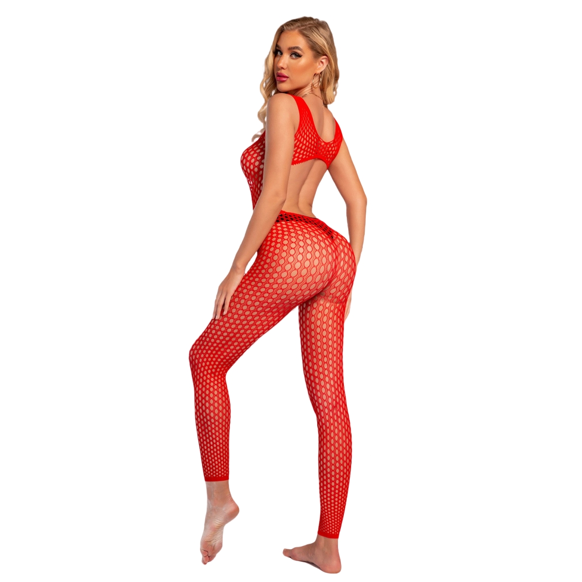 Sexy Backless Crotchless Linge - Sheer Mesh Bra incelemesi ve fiyatı