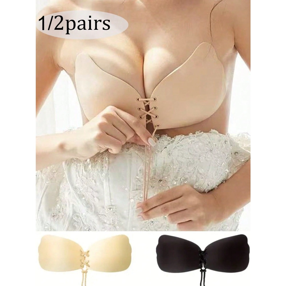 1/2pcs Wing-Shaped Adhesive Br - Strapless Bra Adhesive incelemesi ve fiyatı