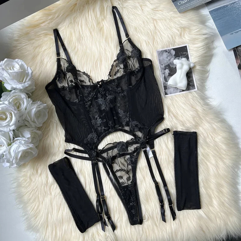 Lace Corset Sexy Sheer Mesh Br - Sheer Bra Lace incelemesi ve fiyatı